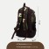 Tourist backpack, 22 l, 2 lightning departments, 5 external pockets, “ZFTS”, camouflage color/hack