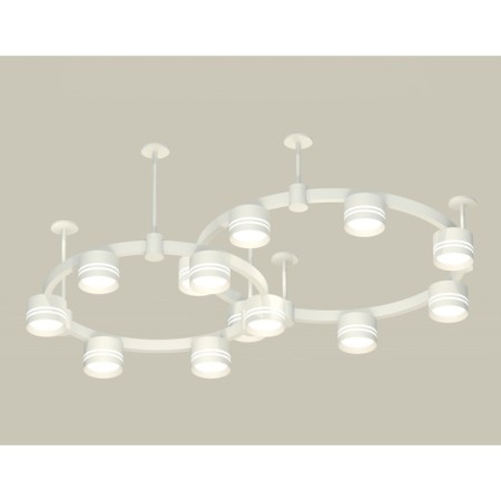 Ambrella Light Acrylic lamp, XR92211005, GX53 LED 12 W, white sand, white matte