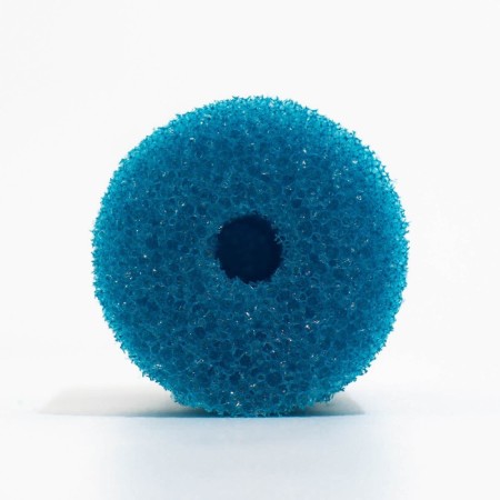 Round sponge No. 2, large -water, 6 x 6 x 12 cm, blue-2