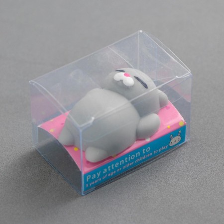 Anthistress label "cat", color gray color-3