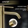 Zein Z3803 sink mixer, single -leaf, pour height 11 cm, 35 mm cartridge, Gold