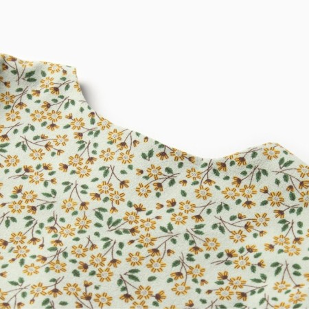 Платье для девочки MINAKU: Cotton collection цвет фисташковый, р-р 110-5