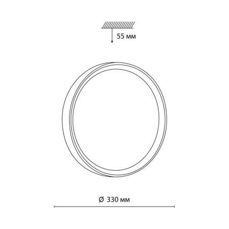 Woodi LED 30W 4000K D330 IP43-5