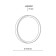 Woodi LED 30W 4000K D330 IP43