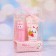 Strawberry set: lip scrub and lip petroleum jelly