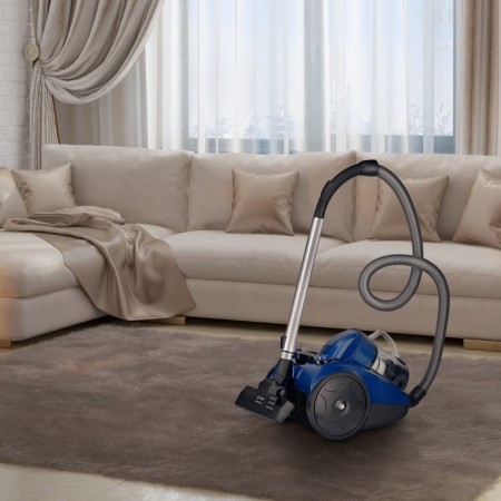 Vitek VT-8105 VT vacuum cleaner, 2200/360 W, container 3 l, black-blue-1