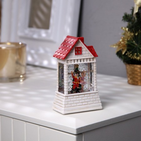 LED figure "Nutcracker" 7.5 × 12.5 × 4.9 cm, plastic, batteries AAAX2 (not in the kit), glow warm white-2