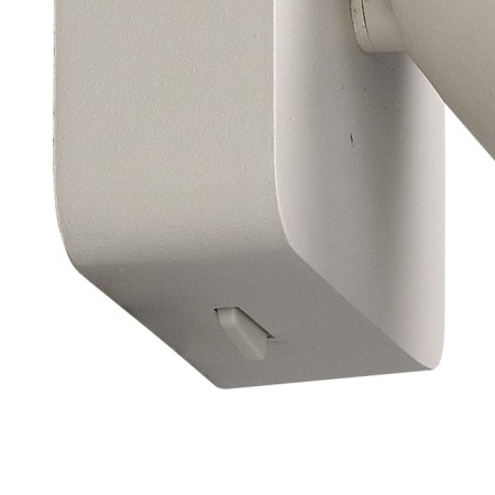 Wall lamp Mantra Sal, GU10, 1x10W, 128x80x80 mm, Matte white color-2