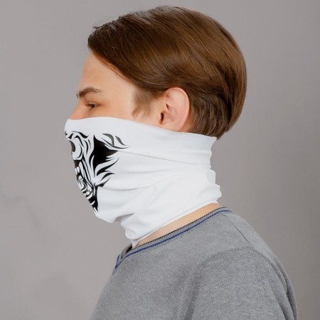 Lucosa Silk White Wolf, P-020/2 bandan-4