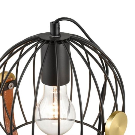 Pasquale table lamp, 1x60W E27, black color, gold-3