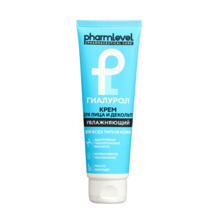 Facial cream and neckline Pharmleve Hyaluron moisturizing, 75 ml