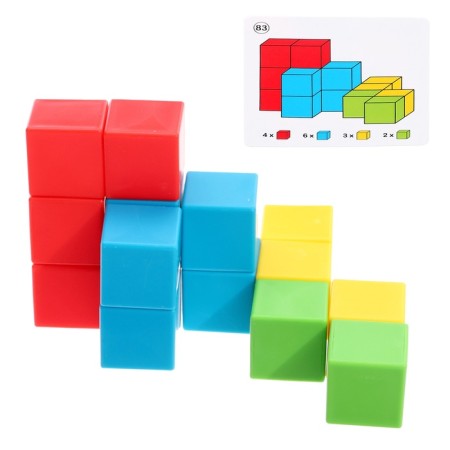 Developing set "Logik-Cube", 24 elements, 96 tasks, 3+-1