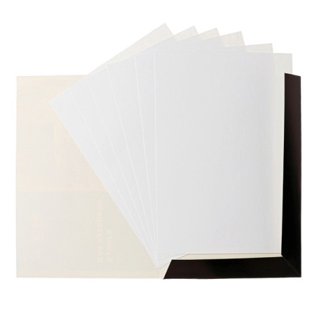 Watercolor paper in the A3 folder, 10 sheets, BG "Antique Clock", 270 g/m2-4