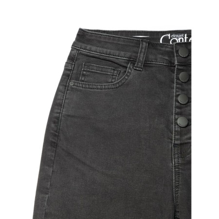 Women's jeans modeling Conte Elegant Skinny, size XS, color Washed Black-6