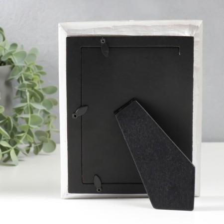 Photo frame Polystone 10x15 cm "Vitivatis pattern" Blue 21x16 cm-3