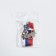 Prize medal 191, D = 4 cm. 2 place. Color: Silver. With a ribbon