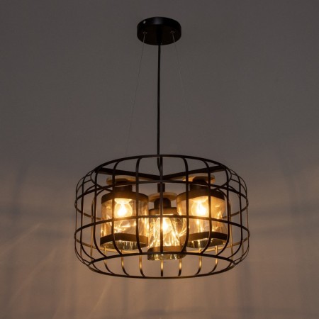 Lamp 2758/3 E27 40W Black 42x42x23-123 cm-2