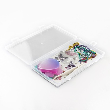 Set for creating acrylic key fobs with stickers "Be in trend"-5