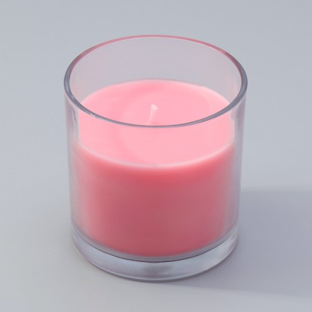 Candle Giant Aromatic in a glass "Pion", soy wax, 10x10 cm-3