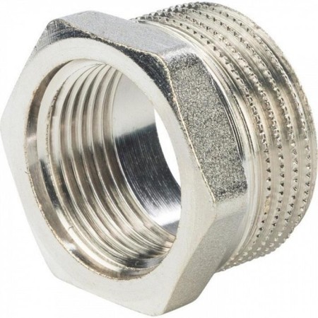 Futorka Stout SFT-0029-003814, 3/8 "x1/4", outdoor/internal carvings, nickelized brass-3