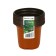 Pot for seedlings, 200 ml, d = 8.5 cm, h = 7.5 cm, terracotta, Greengo