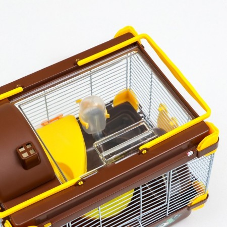 The cage for rodents "Pigzon", 31 x 24 x 30 cm, brown-6