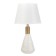 AMBR table lamp E14 40W White-gold-zoloto 23x23x43 cm Risalux