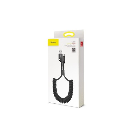 Cable Baseus fish eye, type -C - USB, 2 A, 1 m, black-8