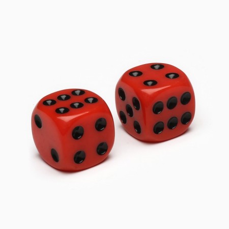 Dice play "Game time", 1.6 x 1.6 cm, set 2 pcs,-1