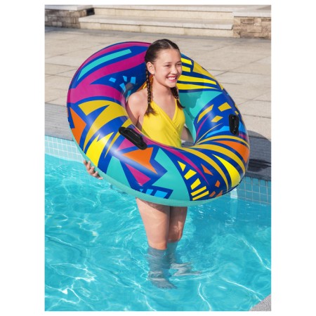 Circle for swimming "Geometry", d = 107 cm, color mix, 36228 Bestway-3