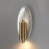 Sconces "organ" 3xg9 gold 48x24x15cm