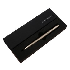 SHOULD OF SHARICAL, 1.0 mm, BrunovisConti firenze, blue rod, metal case Soft Touch Champagne, in case