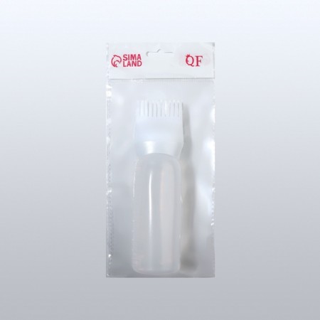 A bottle for staining, with a dispenser, 17 × 4.5 cm, white color-5