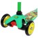 Graffiti scooter “In the forest”, Pu Pu 110/80 mm, ABEC 7, Green color