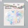 Plastic sticker "Holography. Butterflies" set 38 pcs 13x11.5x0.5 cm