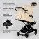 Walking stroller Farfello Bliss Pro BLP-2, Cream color