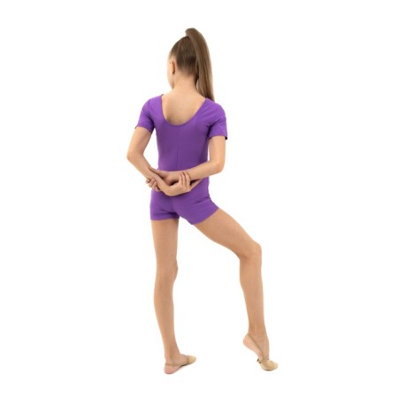 A swimsuit for gymnastics and dancing Grace Dance, p. 32, purple color-5
