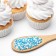 Sprinking confectionery with a soft center "Beads", white and white, 50 g