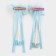 Hair clips with a bow of “my princess”, 2 pcs., 4 x 15 cm
