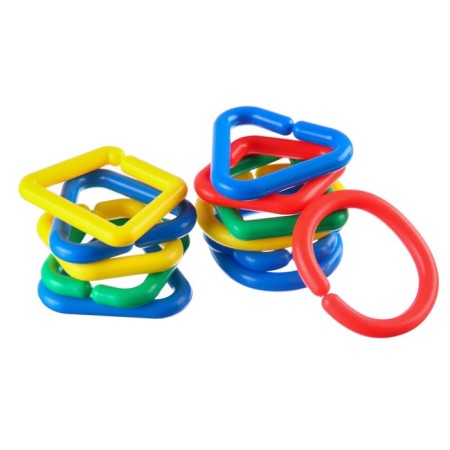 Developing toy "chain", 12 elements, crumb I-5