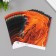 Scrapbooking paper "Lava Stream" density 180 grams set 10 pcs 15.5x17 cm