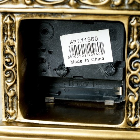 Table hours "Erato", color gold, 26x11.5x7.5 cm-4