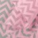 Flower film, matte, "zigzag", pink, 0.6 x 9m ± 5%
