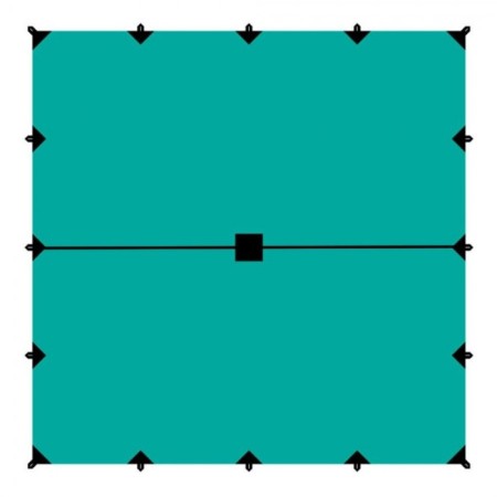 TURAMP TRT-103.04, 6x6 m, green