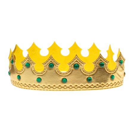 Carnival crown "Prince", gold color