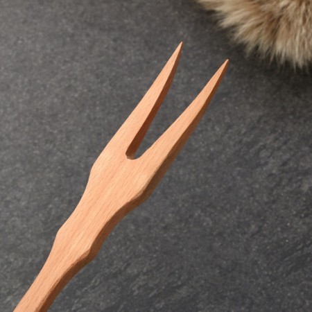 Wooden fork, 45 cm, beech array-2