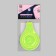 Reflective clip on magnet, 5 × 15 cm, yellow color