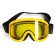 Mask glasses for motor vehicles, glass is two-layer yellow, yellow color
