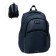 Youth backpack, 47 x 32 x 17 cm, ergonomic back, Stavia urban, gray