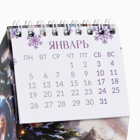Calendar-Organizer 2025 House "All Dreams come true", 8.5 x 12 cm-5
